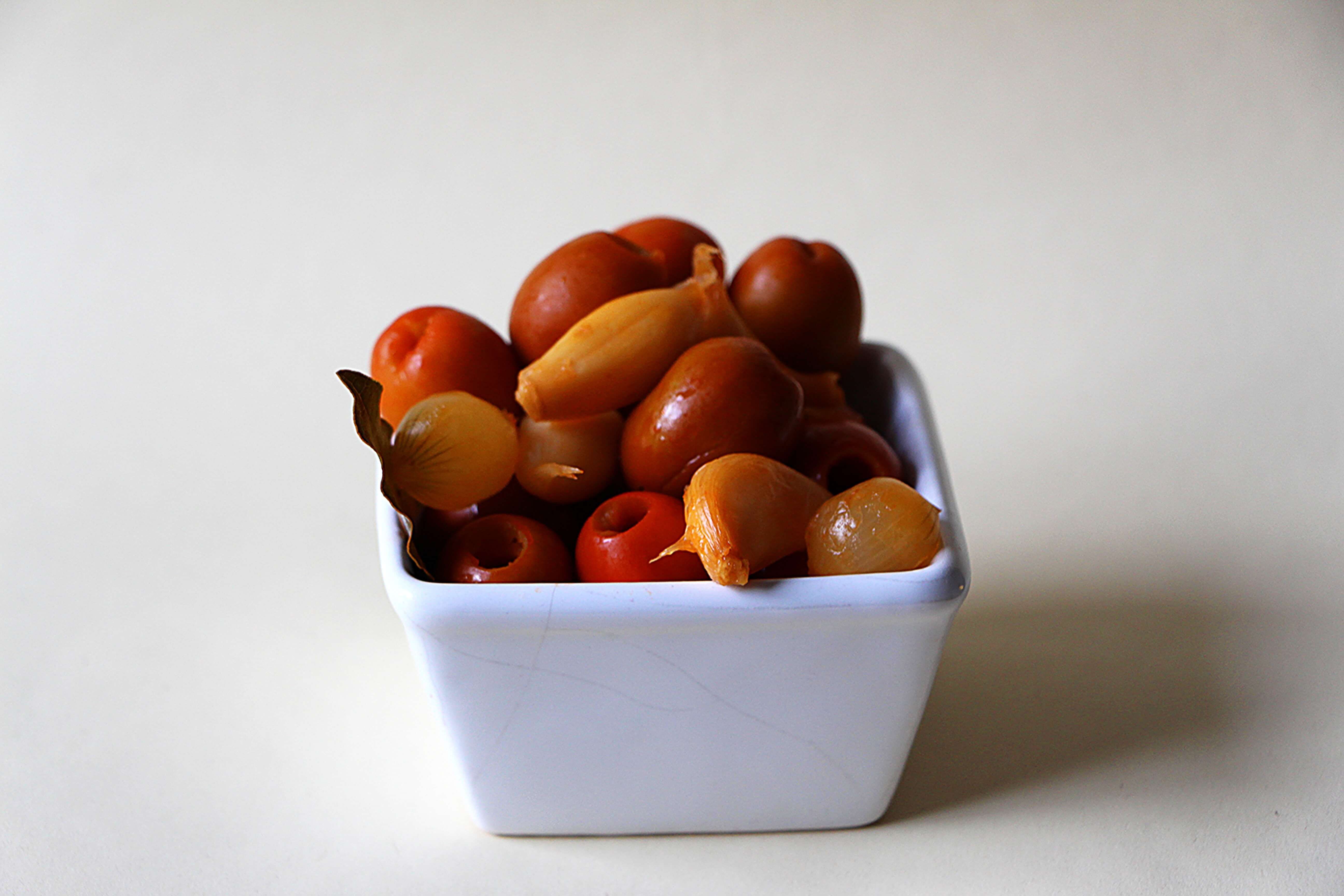 Aceitunas gordal con aliño suave de ajo delicado firmes gran calibre