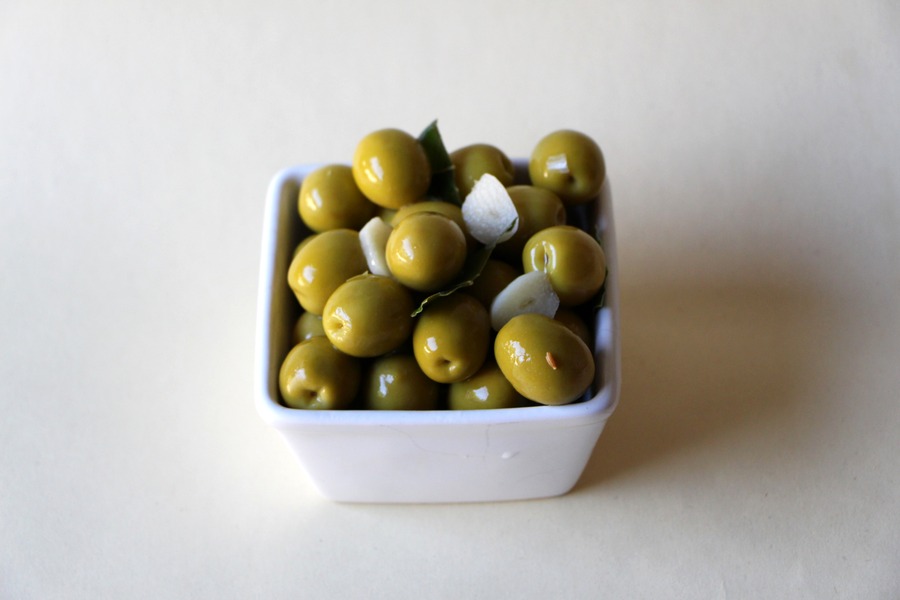 Aceitunas manzanilla en aceite