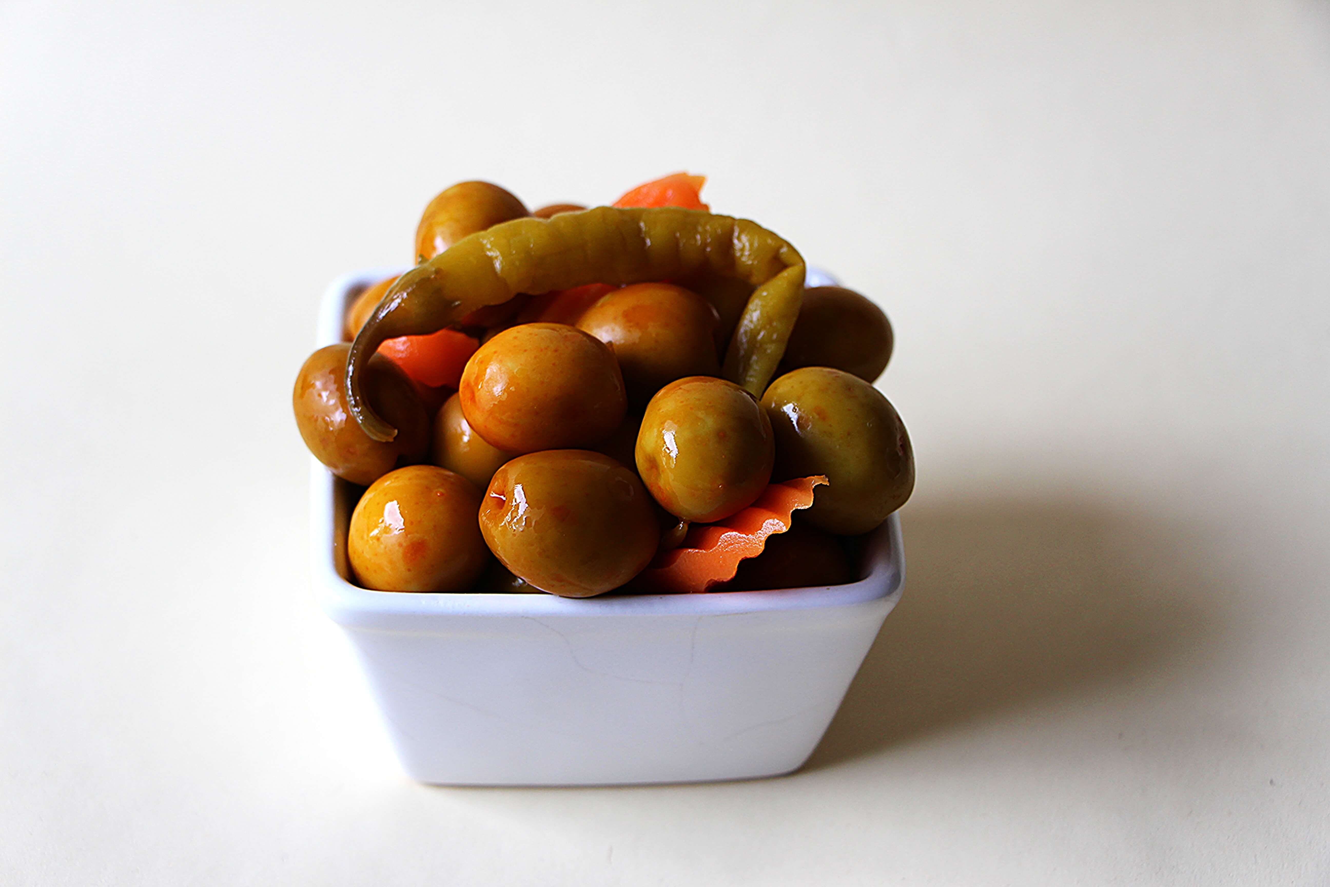 Aceitunas picantona con carácter sabor fuerte picante equilibrado